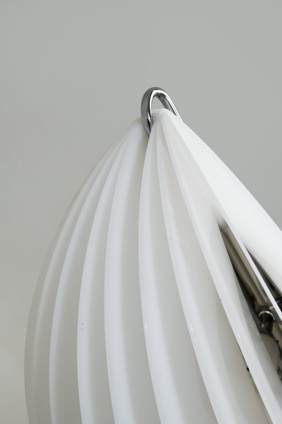 Spicchio Pendant Lamp - Ermanno Lampa & Sergio Brazzoli – iGuzzini, Plastic, Metal, Vintage (photo 7 of 18)