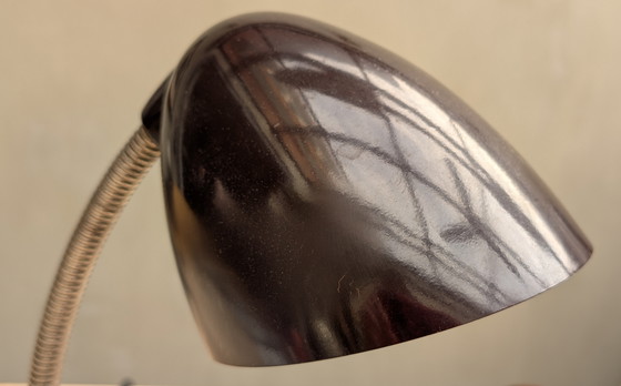 Image 1 of Bakeliet Bauhaus Tafellampen: "Vader en Zoon".