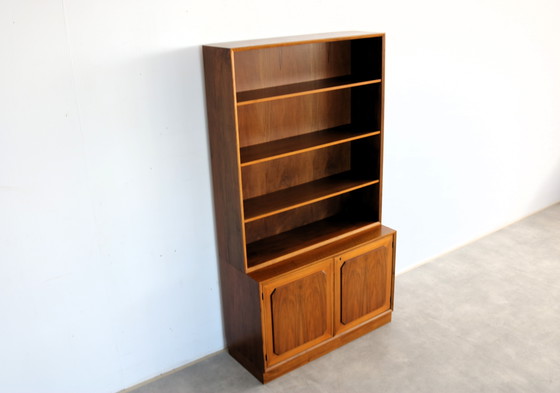 Image 1 of 1x libreria svedese vintage con spazio di archiviazione