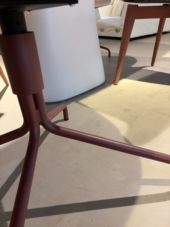 Mobitec Lotus set of 4 – Dining chairs, Metal, Wood (photo 6 of 9)