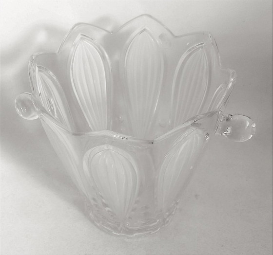 Image 1 of Kristallen ijsemmer, jaren 60-70, hoogte 23 cm