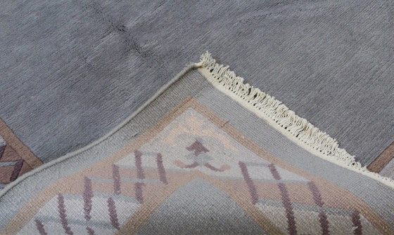 Original Modern Designer Highland Wool Rug Nepal 305 x 202 cm, Rugs & carpets, Grey (photo 6 of 8)
