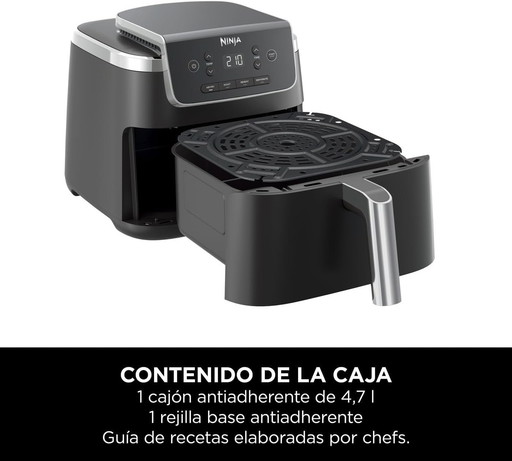 Ninja Air Fryer MAX PRO, Friteuse sans huile, 6,2 L, grand tiroir, 3-en-1 (Air Fry, rôtir, cuire), taille familiale, cuisson des