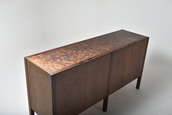 Image 1 of Meuble d'Appui Wengé by Dieter Waeckerlin for Idealheim