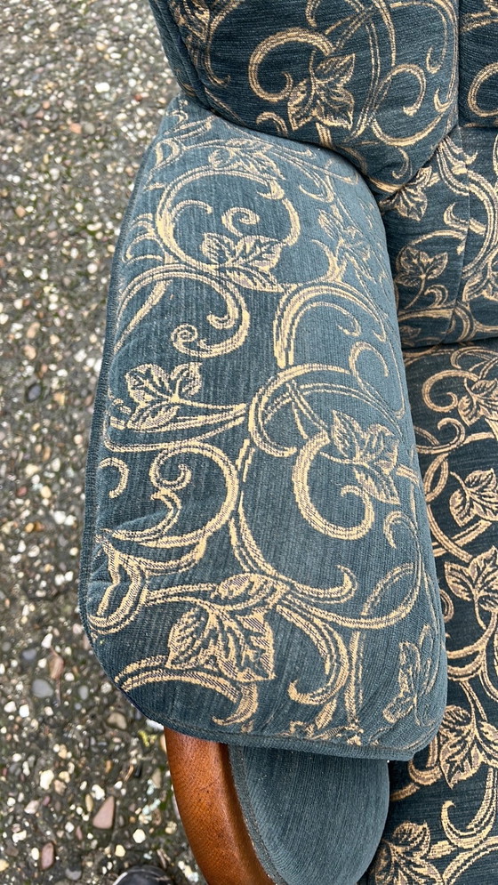 Image 1 of Cherry wood Art Nouveau bench