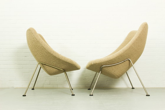 Image 1 of Ensemble de chaises Oyster Vintage par Pierre Paulin pour Artifort, 1960S
