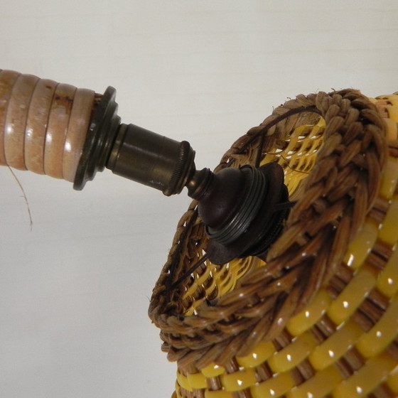 Image 1 of Standing bamboo lamp, 1950s