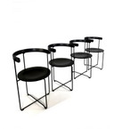 4x design klapstoel ‘Soley’, Kusch & Co ‘80