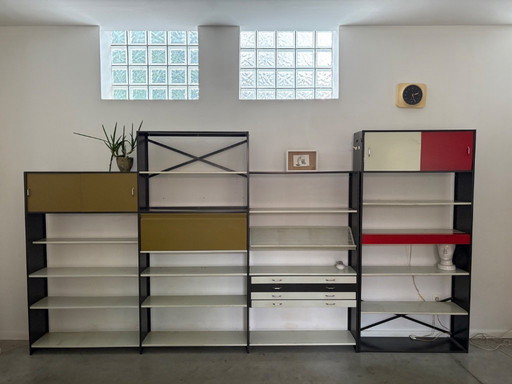 Seltenes modulares Bücherregal von Tjerk Reijenga