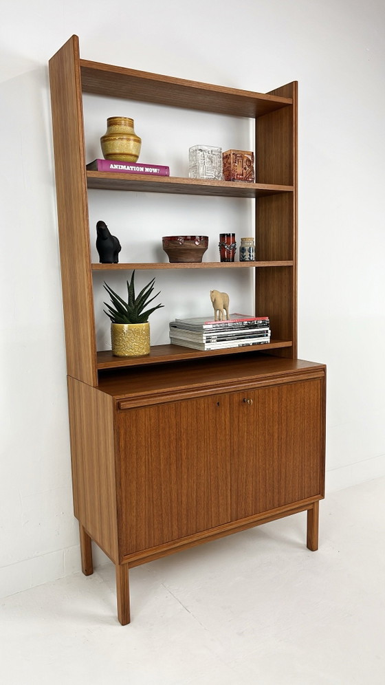 Swedish vintage teak veneer Bookcase (photo 2 of 13)