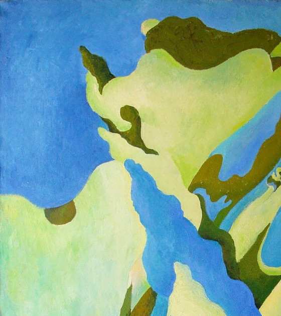Original Oil Painting Modern Art Poplar – Paintings & Drawings, Canvas (photo 4 of 7)