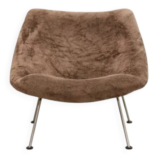 Fauteuil Artifort Oyster modèle F157 par Pierre Paulin, 1950 – Velvet, Design