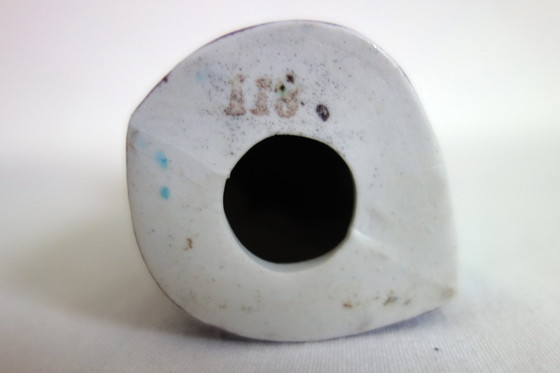 Image 1 of Paire de perroquets émaillés porcelaine chinoise années 60