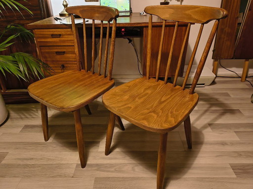 Sedie (2 pezzi) design vintage