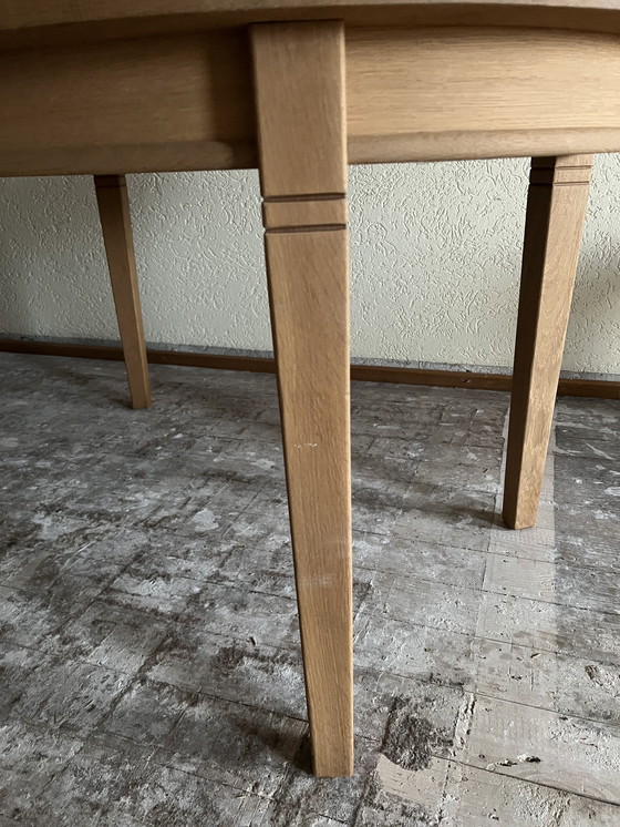 Image 1 of Solid oak table