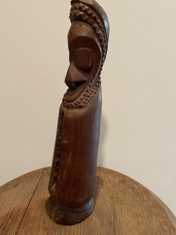 Image 1 of Tamburo a fessura proveniente da Vanuatu
