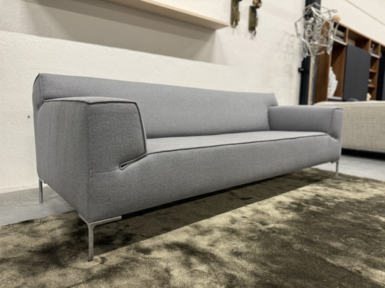 Image 1 of Design On Stock Bloq Bench 2.5 Seater Plough Wool