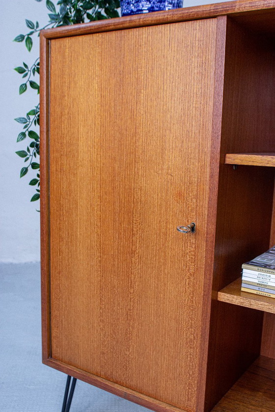 Vintage teakhouten ladekast/dressoir uit de jaren 60, midden van de vorige eeuw. – WK Möbel, Ladekasten, Wood (photo 7 of 11)