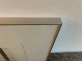 Image 1 of Gerahmtes Fotoposter 'Gekippter Stuhl'