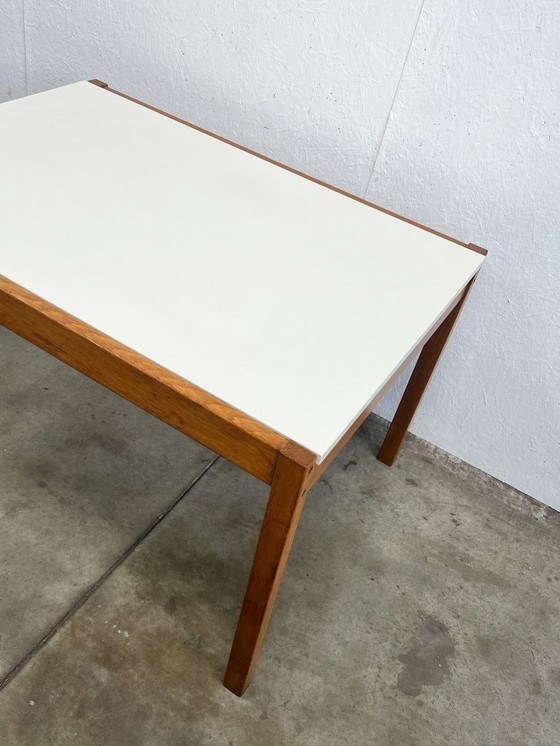 Image 1 of Vintage Extendable Dining Table with Chair, Cees Braakman for Pastoe, 1960s