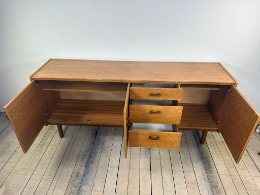 Vintage Scandinavian teak sideboard, 1970s