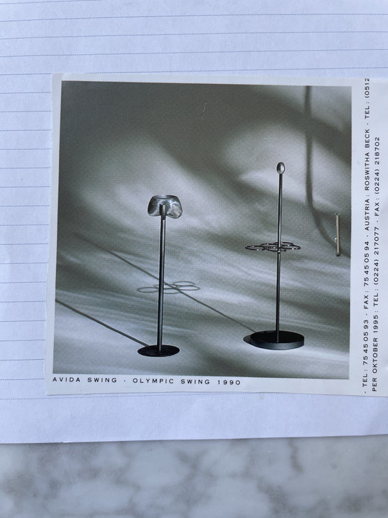 Image 1 of Standing ashtray Avida Swing 1990 Pierangelo Caramia