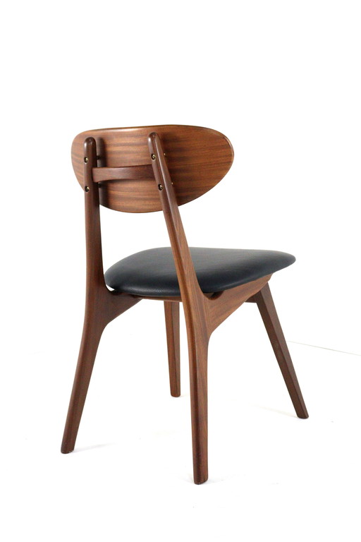 Set of 4 AWA Chairs Newly Upholstered Vintage