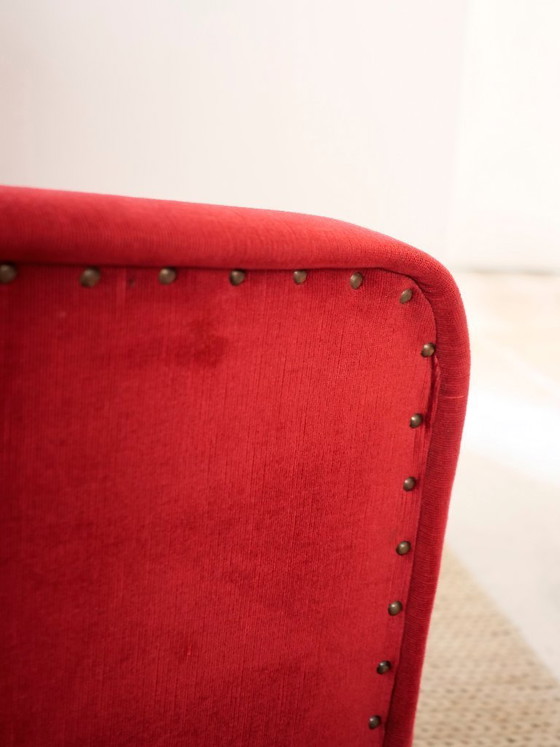 Image 1 of Italienischer Sessel, Vintage-Design aus den 1950er Jahren (Mid-Century).