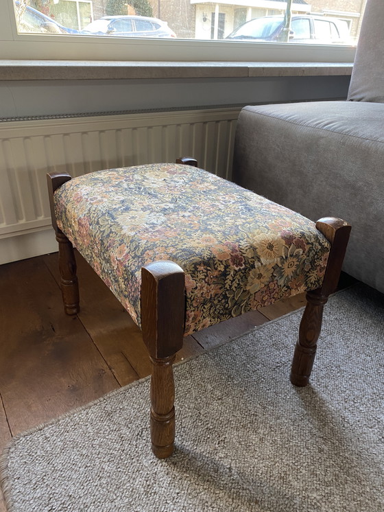 Image 1 of Banque d'images vintage avec imprimé floral