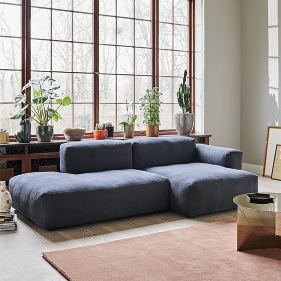 Image 1 of Sofá Mags Soft con reposabrazos bajos, 2,5 plazas - combinación 3