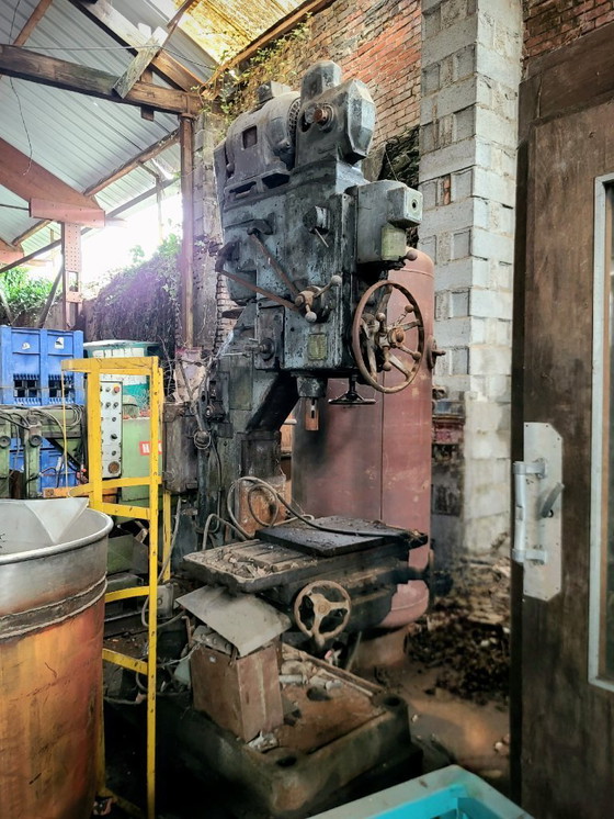 Image 1 of Rare Gras lamp, number 300, 1920s, with mercury glass reflector