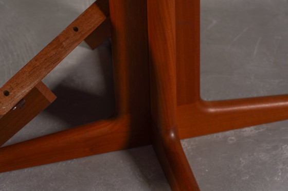 Tavolo da pranzo vintage Morten in teak di Niels Koefoed per Hornslet Mobelfabrik, Danimarca, anni '70 (photo 6 of 8)