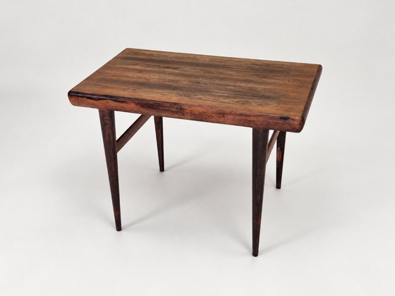 Tavolino in palissandro di Johannes Andersen, CFC Silkeborg, Danimarca, anni '60 – Tavolini, Legno (photo 4 of 20)