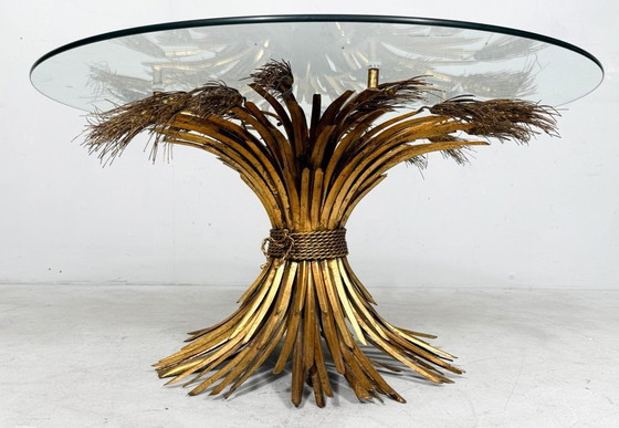 Image 1 of Coco Chanel tafel van Hans Kögl, Hollywood Regency, salontafel/bijzettafel, jaren 70