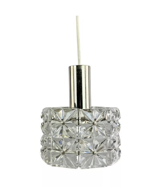 Image 1 of Lampada da soffitto anni &#39;60 e &#39;70, lampada in vetro, Kinkeldey Space Age anni &#39;60 e &#39;70