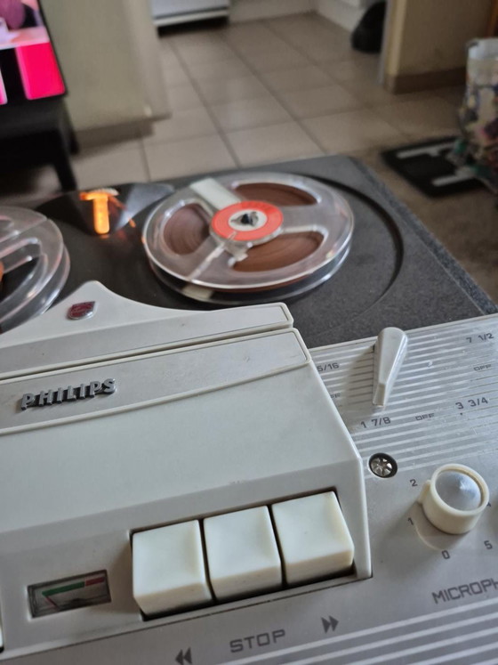magnétophone vintage – Philips, Objets déco, Metal, Plastic (photo 6 of 13)
