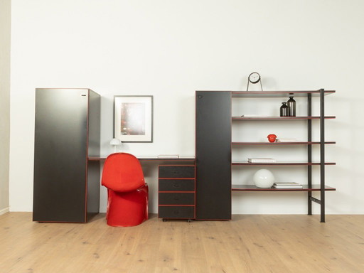 Parete attrezzata postmoderna, Peter Maly per interlübke, anni '80, Vintage