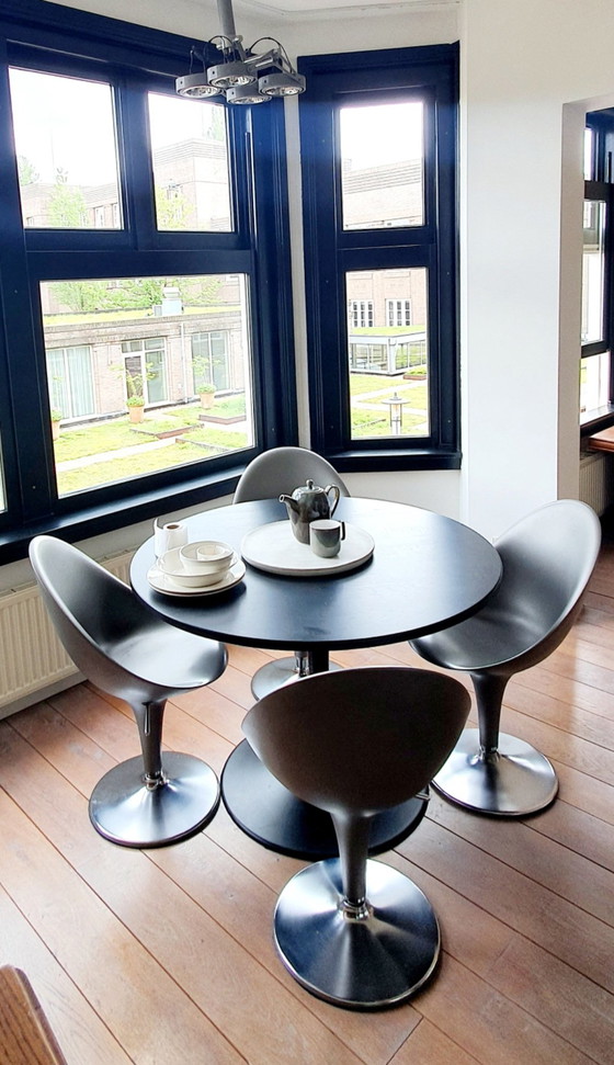 Image 1 of 4x Bombo Chair eetkamerstoelen
