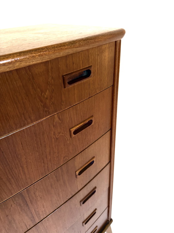 Image 1 of Commode vintage XL danoise en teck, années 60