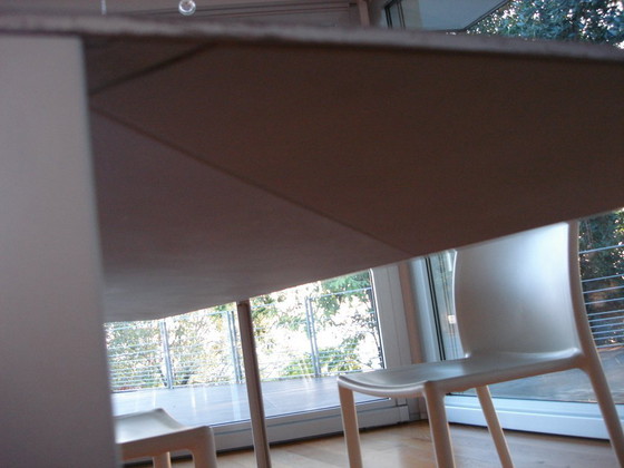 Image 1 of Jean Nouvel “LESS” Original Desk/Table – 1990s Unifor (Molteni) – Metal