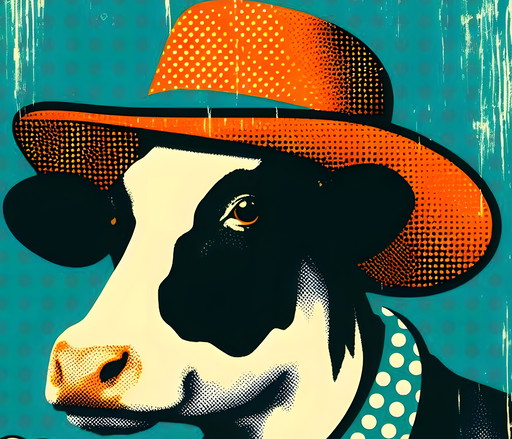 Pop art sur toile