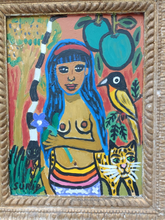 Image 1 of Painting on wood