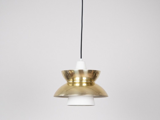 Image 1 of Coppia di 2 lampade vintage danesi in stile Doo Wop, di Henning Klok e Louis Poulsen, anni '40.