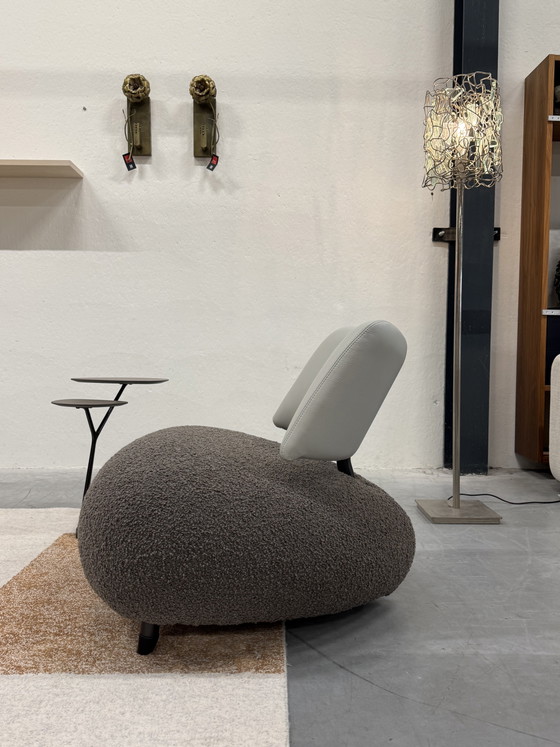 Image 1 of Leolux Pallone Armchair Robou fabric leather