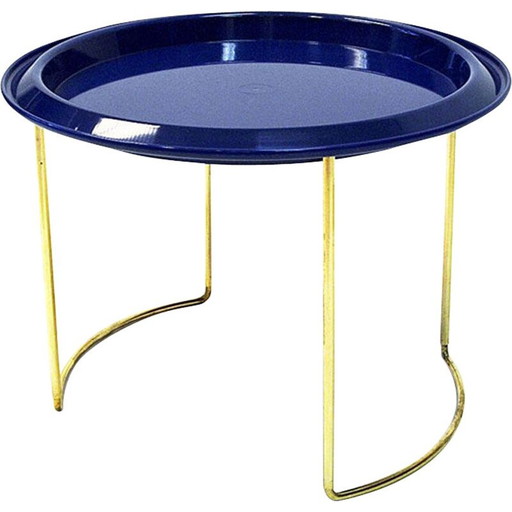 Table ronde vintage de Hermann Bongard, Norvège, années 1960