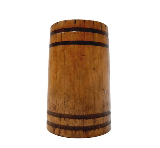 Image 1 of Tazza di legno d'epoca