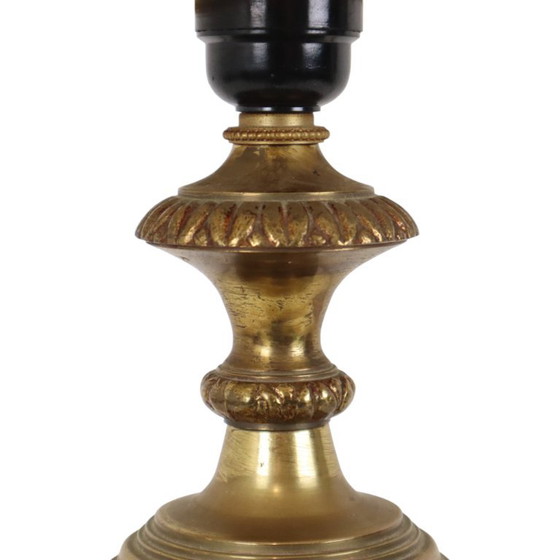 Grande lampe de table en laiton, style Empire français classique, 59 cm – Brass (photo 6 of 18)
