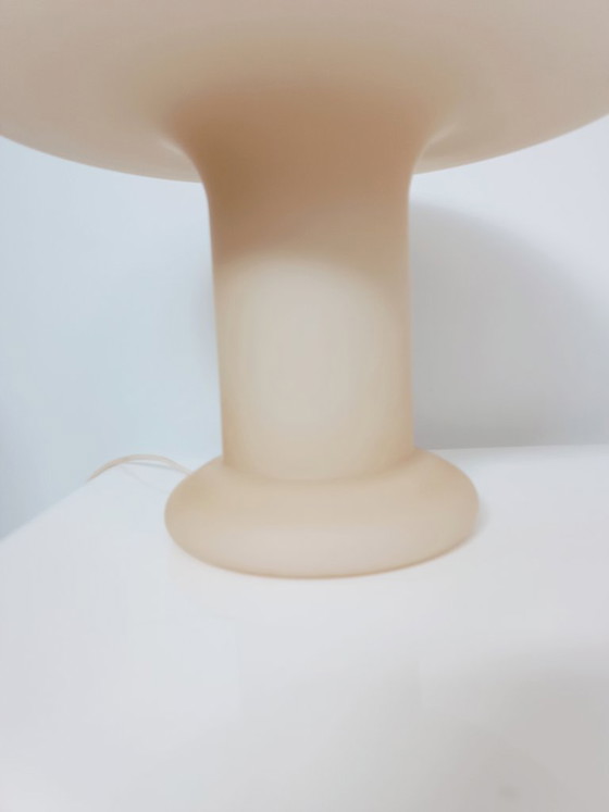 Lampe Champignon Par Hustadt Leuchten 1970s Grand Modèle – Glass (photo 3 of 8)
