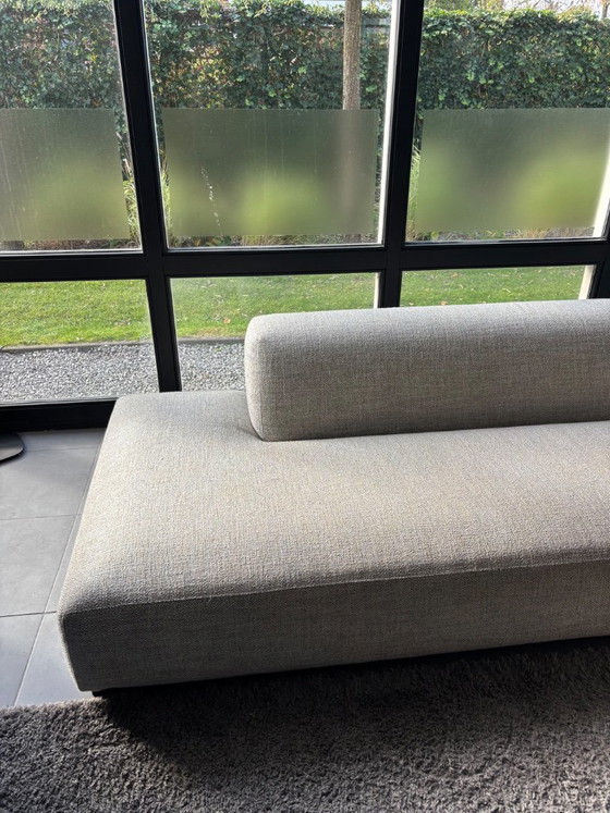 Modernes Ecksofa aus grauem Textil, Koozo, Stoff (Foto 8 von 12)