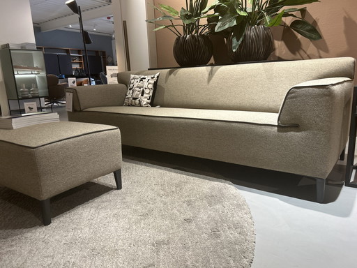 Edit 3.5-seater sofa + footstool from Pode